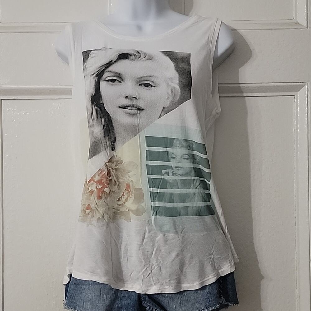 Women's Marilyn Monroe Tank Top Sz M